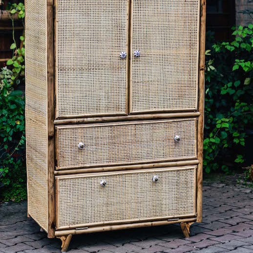 Tủ Tre Mây Thủ Công Vibhagannal