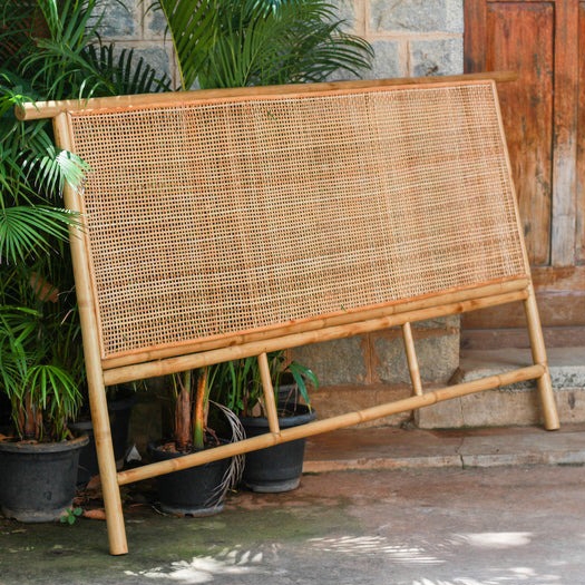 Đầu Giường Tre Mây Purple Chariot