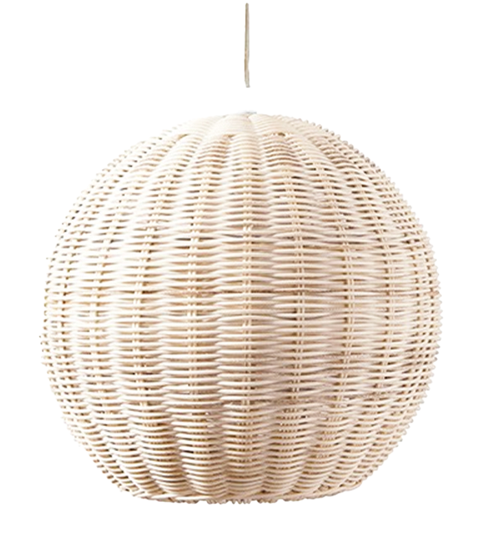Đèn Mây Tre Hình Cầu